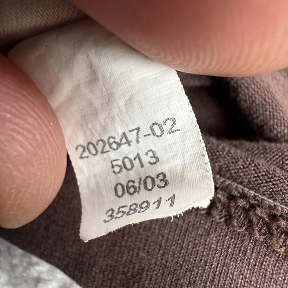 VTG Banana Republic Blouse Womens S Brown Stretch V Neck Retro Capsule Boho Y2K - Picture 8 of 9